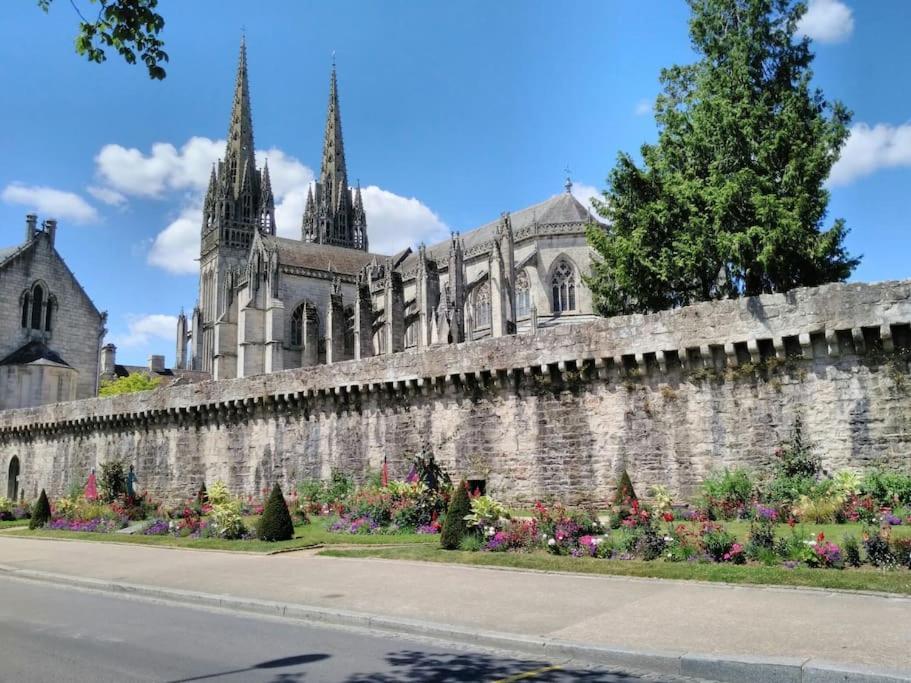 Quimper Hyper Centre T2 Balcon Lumineux Calme Daire Dış mekan fotoğraf